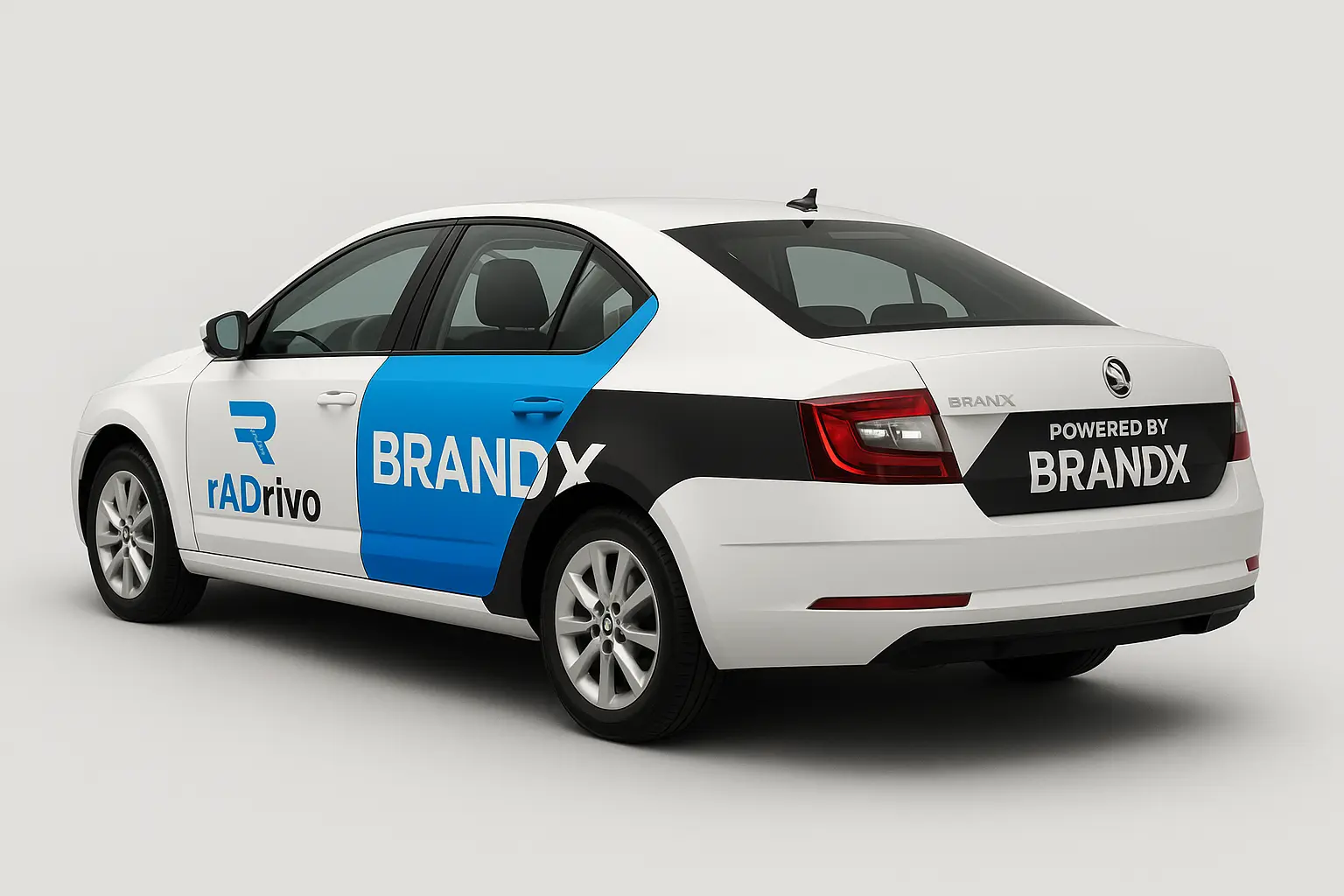 Mașină colantată rADrivo